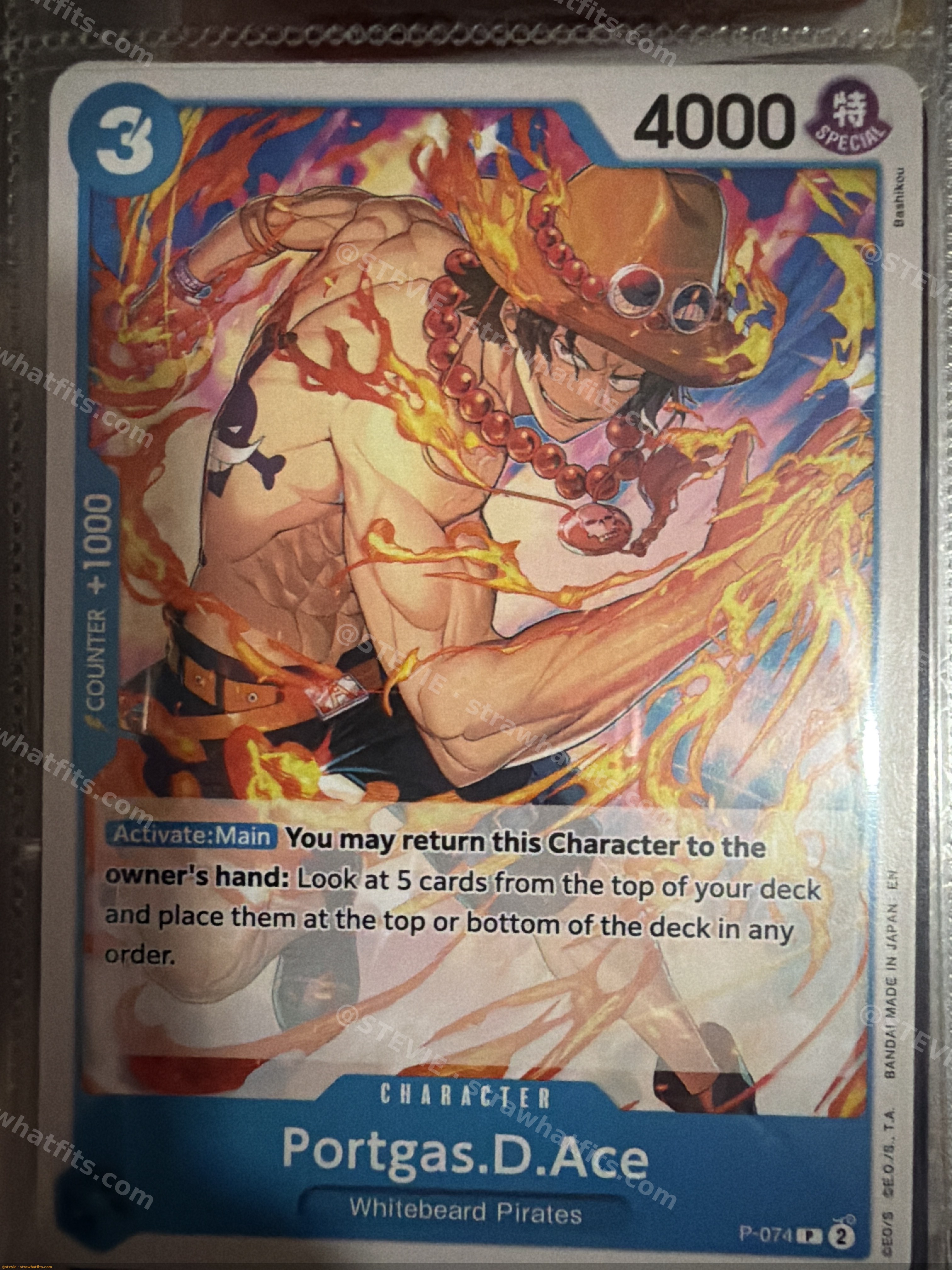 Portgas d ace 4000 / not shiny